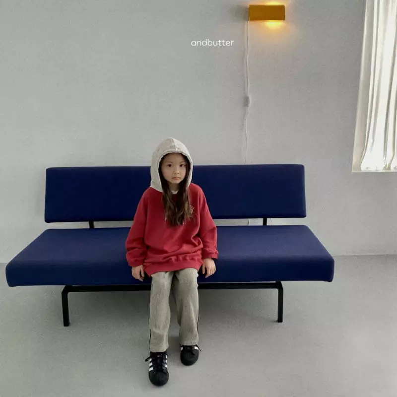 Andbutter - Korean Children Fashion - #stylishchildhood - Conel Hoody Tee - 11