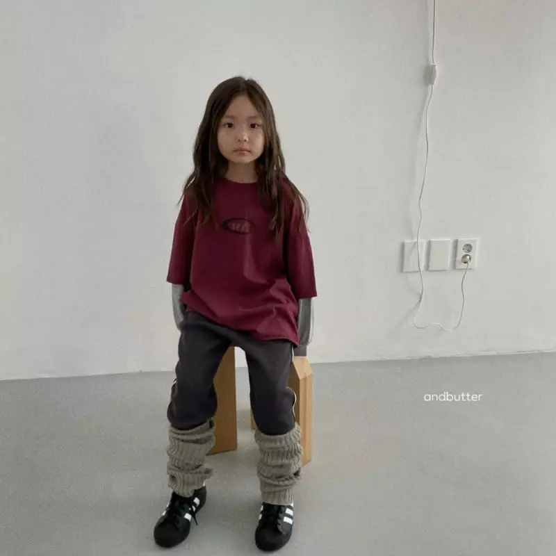 Andbutter - Korean Children Fashion - #todddlerfashion - Bort Layered Tee - 10