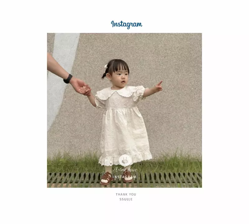 Arim Closet - Korean Baby Fashion - #smilingbaby - Lovely Natural Pure Premium One-piece - 4