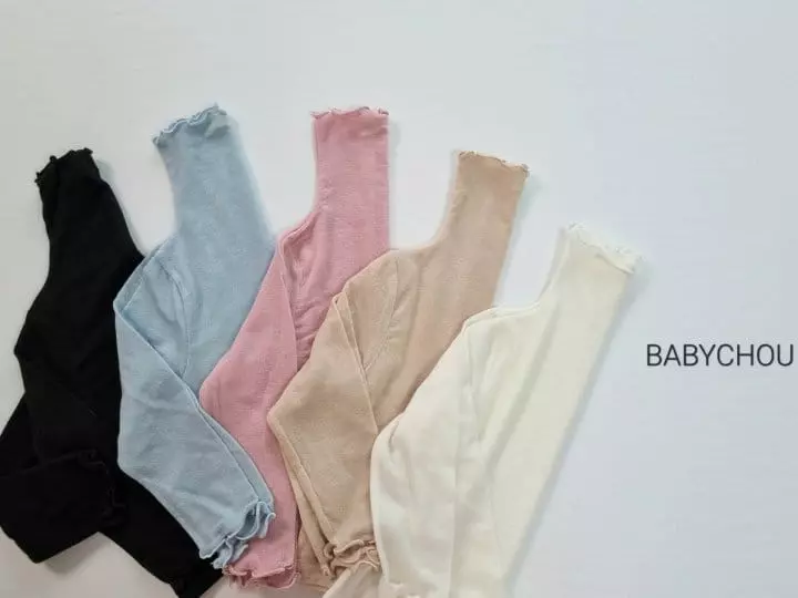 Babychou - Korean Children Fashion - #Kfashion4kids - Slim Turtle Neck Tee