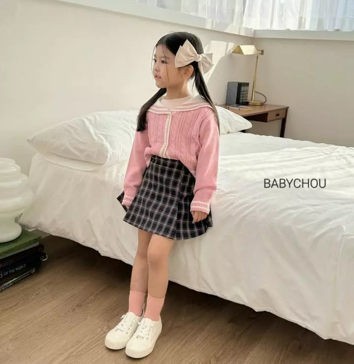 Babychou - Korean Children Fashion - #childrensboutique - Sailor Cardigan - 3