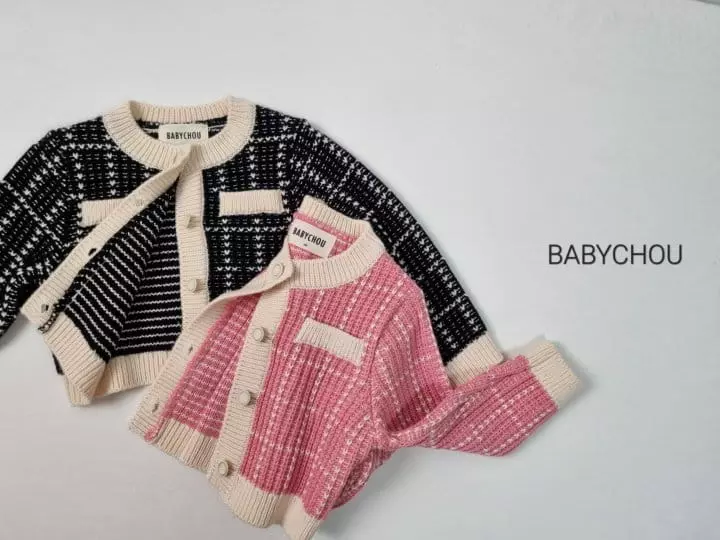 Babychou - Korean Children Fashion - #discoveringself - Twid Cardigan - 2
