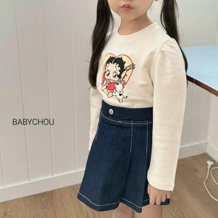 Babychou - Korean Children Fashion - #discoveringself - Rora Puff Tee - 9