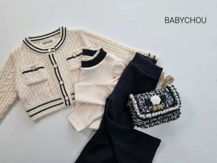 Babychou - Korean Children Fashion - #fashionkids - Luna Cardigan - 3