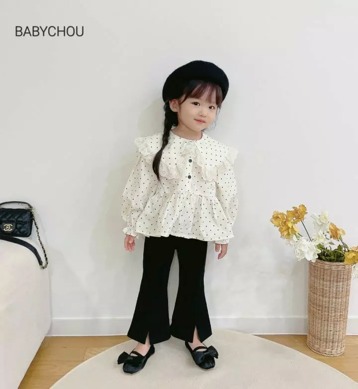 Babychou - Korean Children Fashion - #kidsstore - Hush Blouse - 8