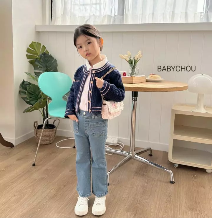 Babychou - Korean Children Fashion - #kidzfashiontrend - Stripes Blouse - 9