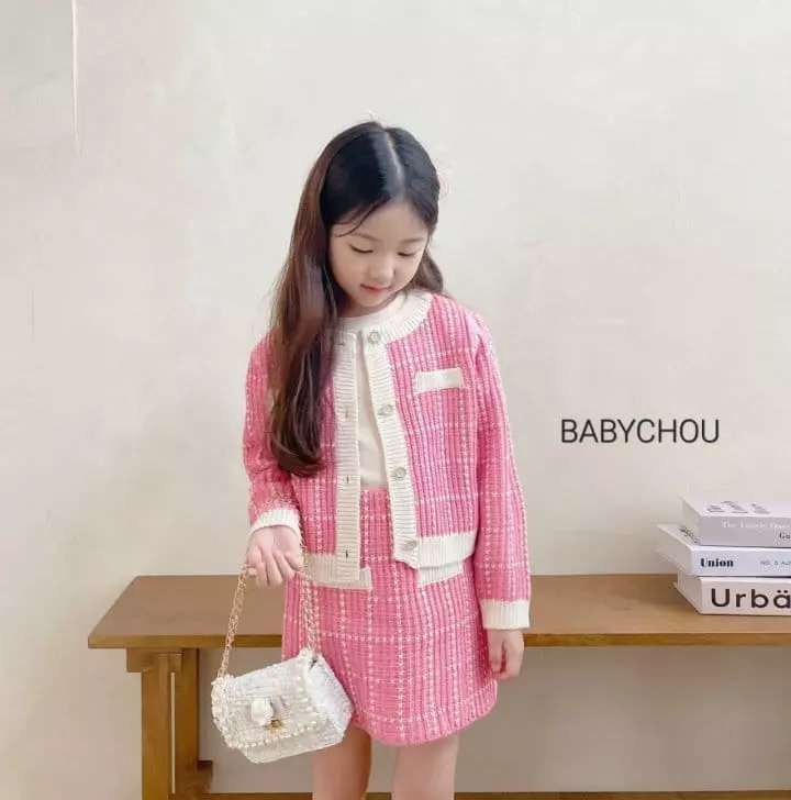 Babychou - Korean Children Fashion - #kidzfashiontrend - Twid Skirt - 5