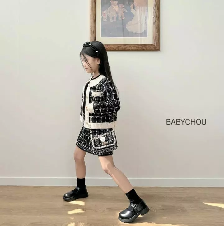 Babychou - Korean Children Fashion - #prettylittlegirls - Twid Skirt - 10