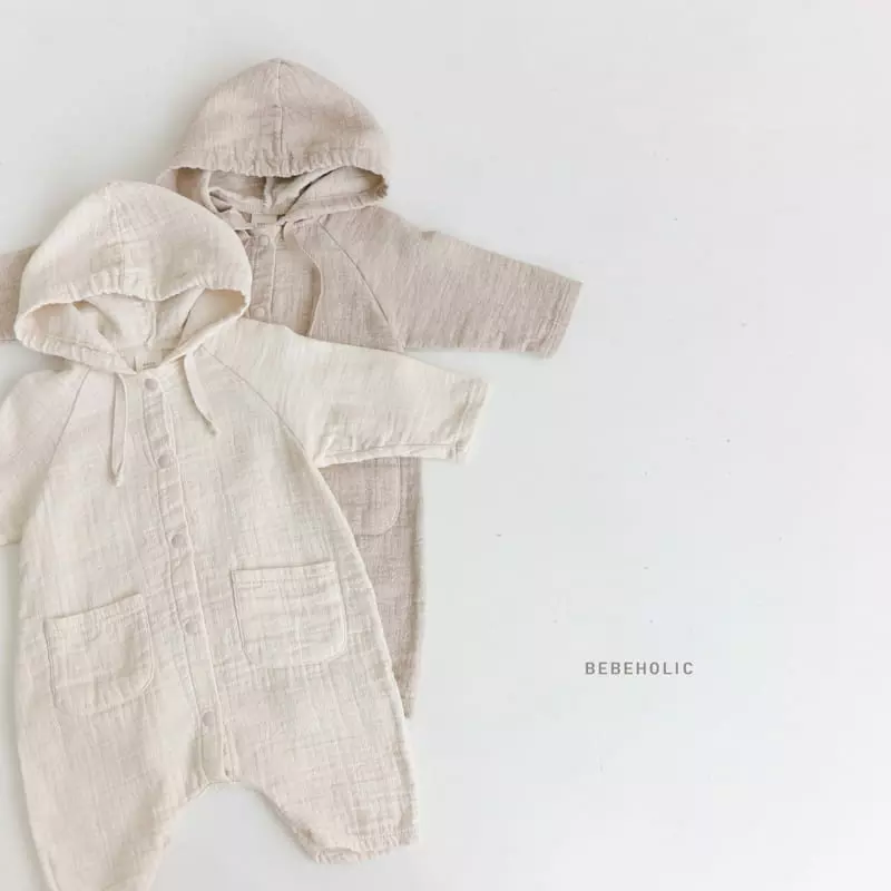 Bebe Holic - Korean Baby Fashion - #babyboutique - Hoody Bodysuit - 2