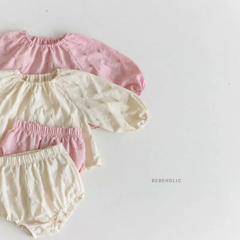 Bebe Holic - Korean Baby Fashion - #babyboutique - Grace Top Botom Set
