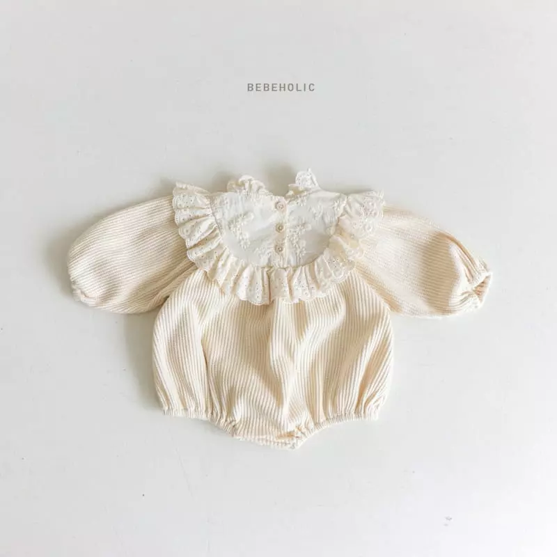 Bebe Holic - Korean Baby Fashion - #babyboutiqueclothing - Costa Frill Bodysuit - 9
