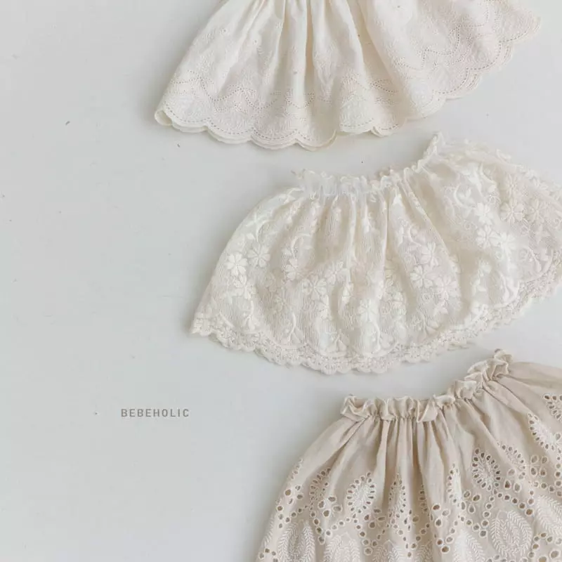 Bebe Holic - Korean Baby Fashion - #babyboutiqueclothing - Lace Skirt - 12