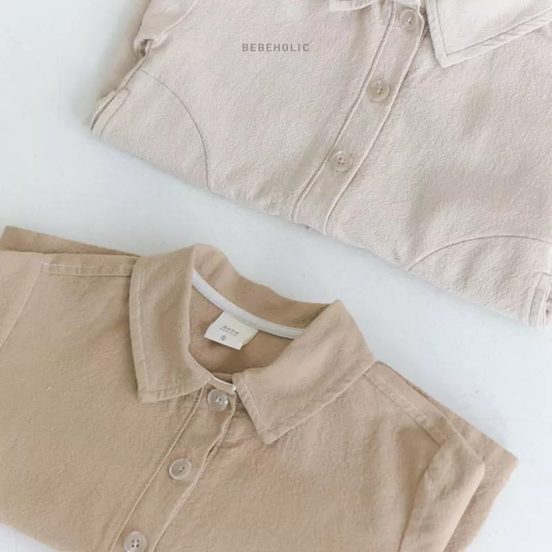 Bebe Holic - Korean Baby Fashion - #babyclothing - Misty Collar Bodysuit - 10