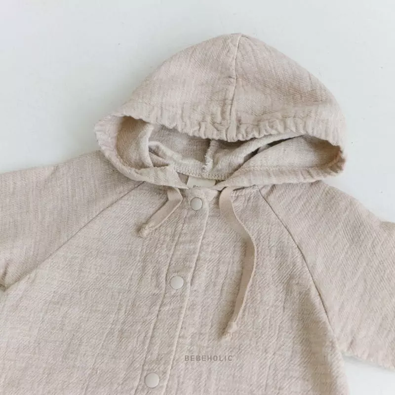 Bebe Holic - Korean Baby Fashion - #babyfashion - Hoody Bodysuit - 5