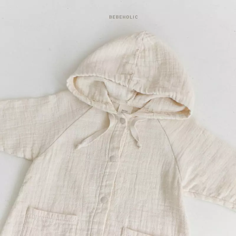 Bebe Holic - Korean Baby Fashion - #babygirlfashion - Hoody Bodysuit - 7