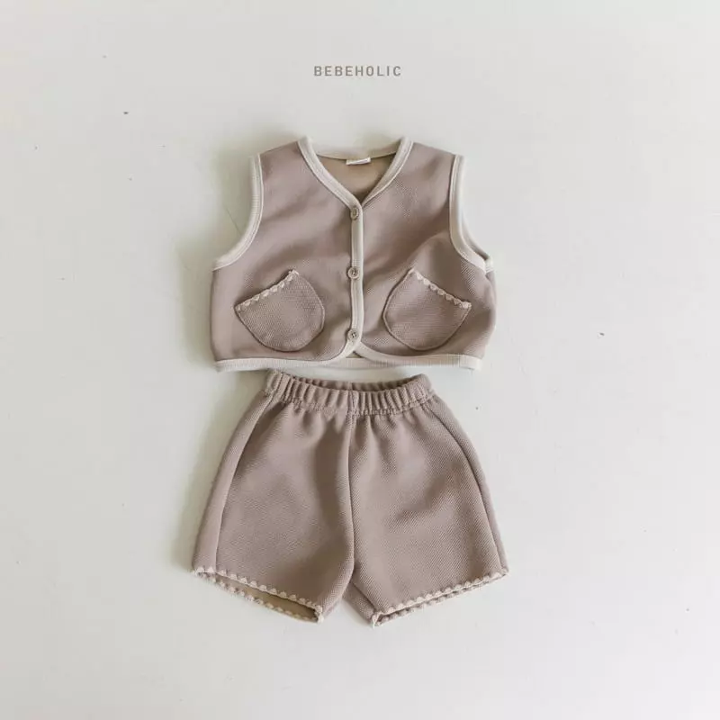 Bebe Holic - Korean Baby Fashion - #babygirlfashion - Wafers Vest - 6