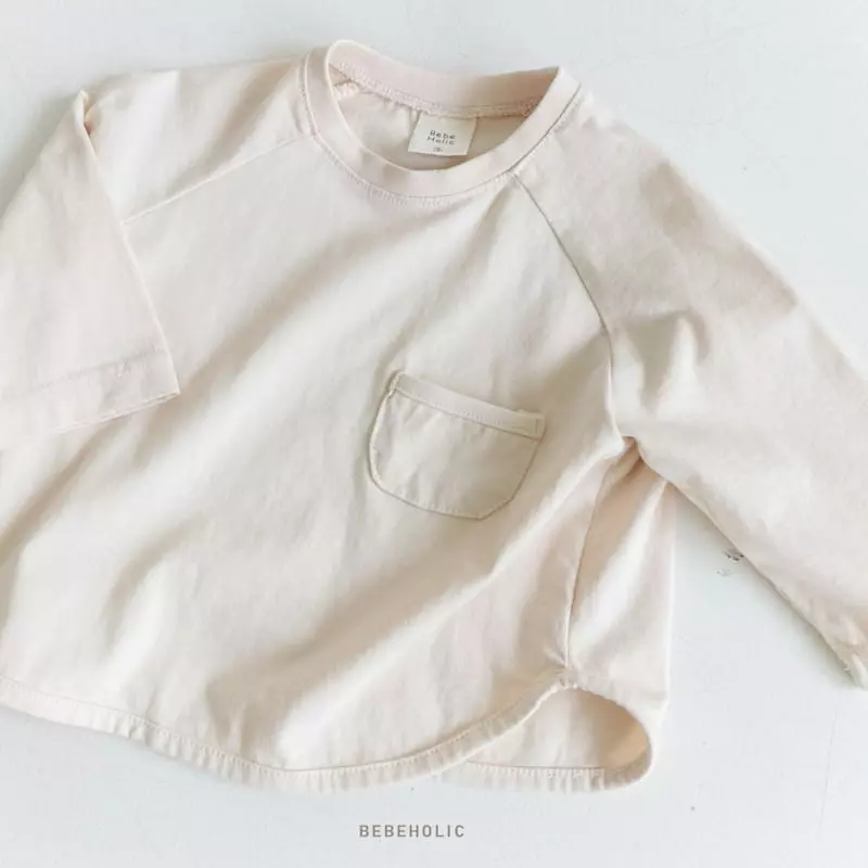 Bebe Holic - Korean Baby Fashion - #babylifestyle - Pocket Tee - 6