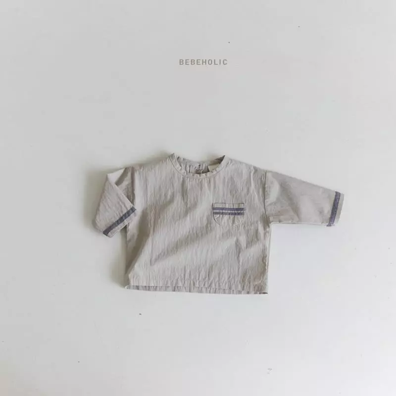 Bebe Holic - Korean Baby Fashion - #babylifestyle - Tape Shirt - 3