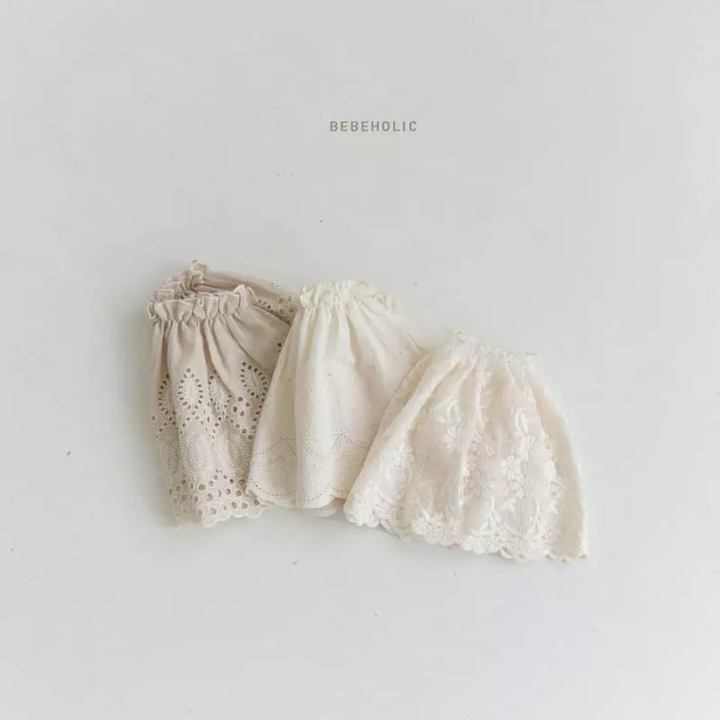 Bebe Holic - Korean Baby Fashion - #babyoninstagram - Lace Skirt - 3