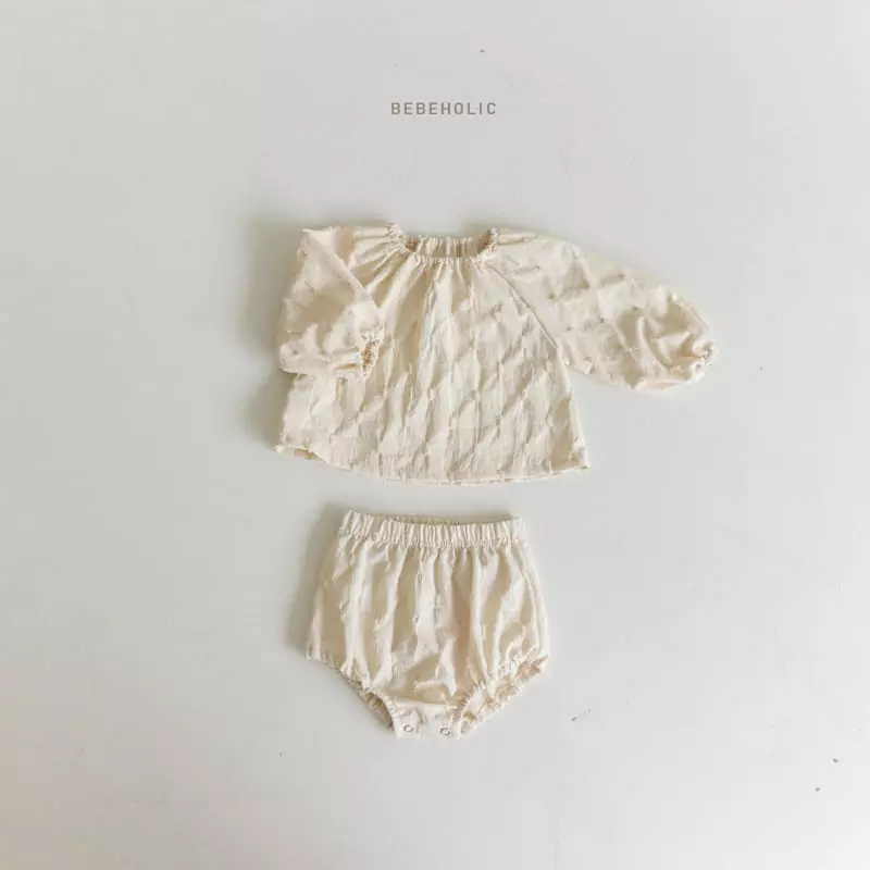 Bebe Holic - Korean Baby Fashion - #babyoninstagram - Grace Top Botom Set - 8