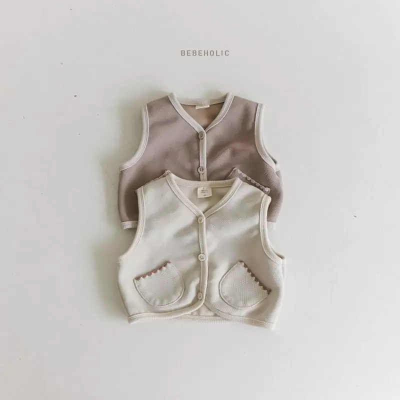 Bebe Holic - Korean Baby Fashion - #babyootd - Wafers Vest - 9