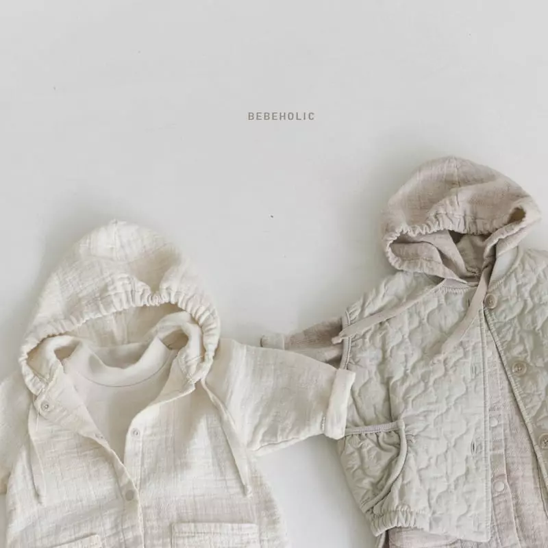 Bebe Holic - Korean Baby Fashion - #babyoutfit - Hoody Bodysuit - 12