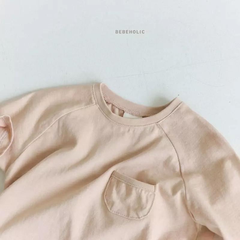 Bebe Holic - Korean Baby Fashion - #babyoutfit - Pocket Tee - 9