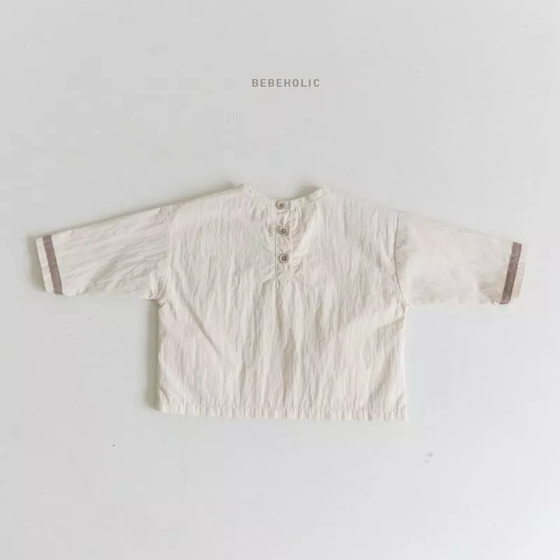 Bebe Holic - Korean Baby Fashion - #babyoutfit - Tape Shirt - 7