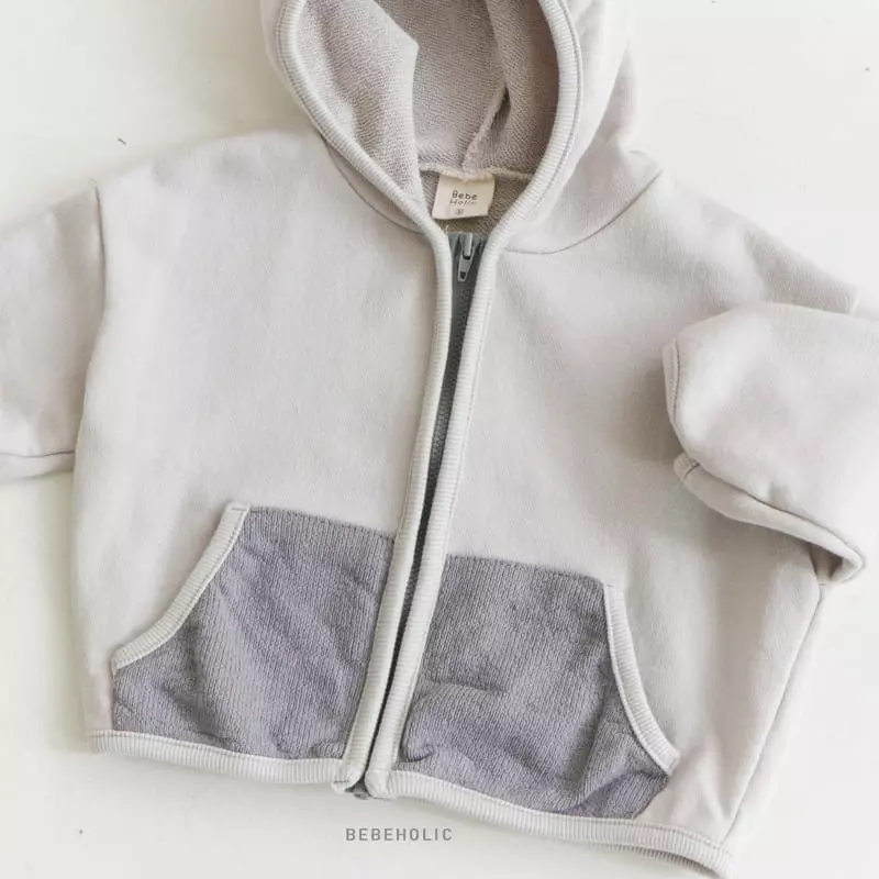 Bebe Holic - Korean Baby Fashion - #babyoutfit - Cocoa Hoody Jumper - 4