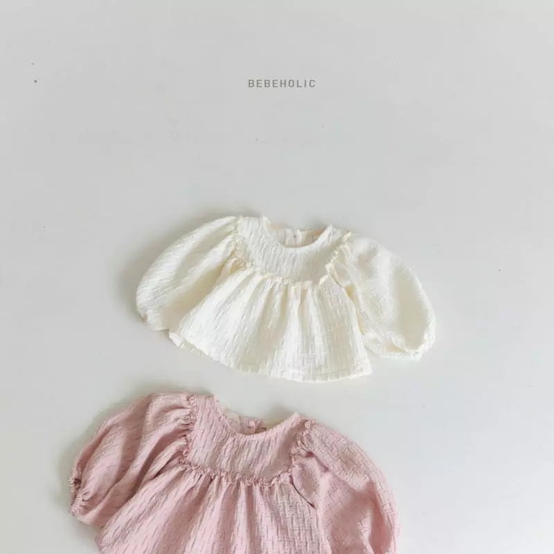 Bebe Holic - Korean Baby Fashion - #babyoutfit - Shirring Blouse
