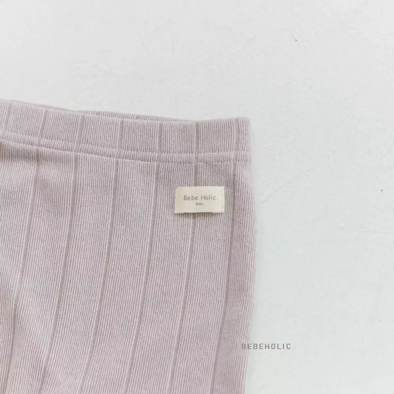 Bebe Holic - Korean Baby Fashion - #babyoutfit - Berry Foot Leggings - 7