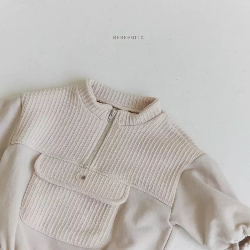 Bebe Holic - Korean Baby Fashion - #babyoutfit - Lita Zipper Bodysuit - 11