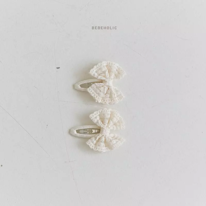 Bebe Holic - Korean Baby Fashion - #babyoutfit - Ribbon Hairpin - 9