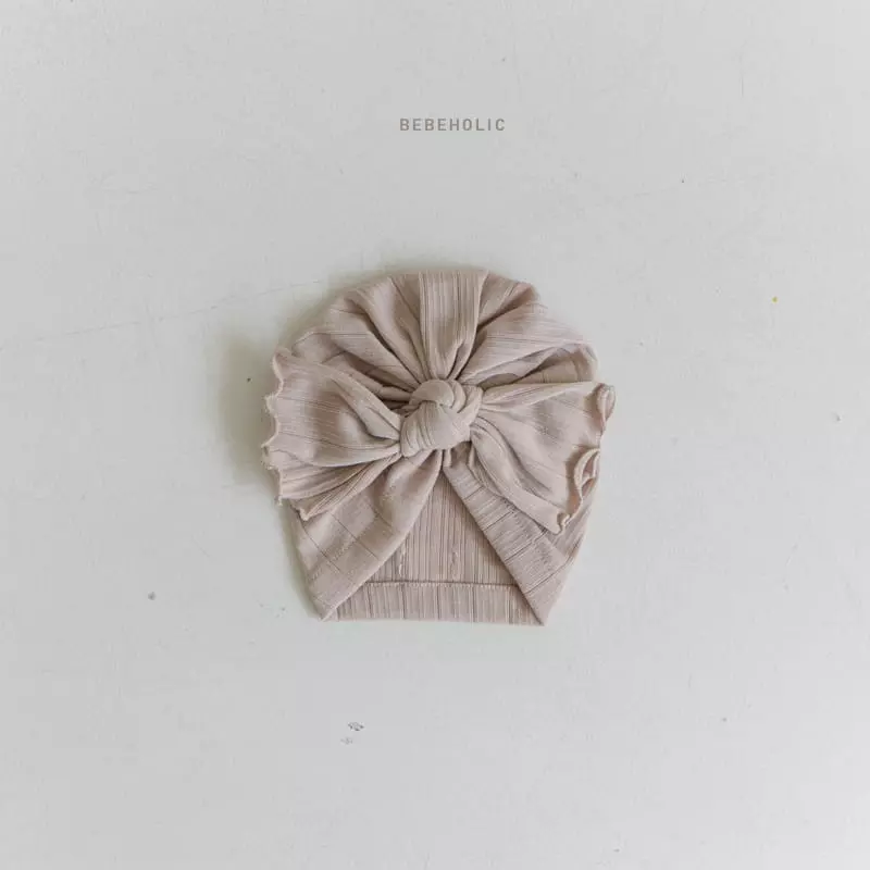Bebe Holic - Korean Baby Fashion - #babyoutfit - Ribbon Terry Bonnet - 8