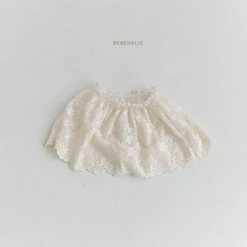 Bebe Holic - Korean Baby Fashion - #babyoutfit - Lace Skirt - 5