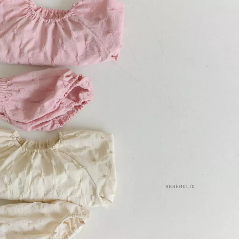 Bebe Holic - Korean Baby Fashion - #babyoutfit - Grace Top Botom Set - 10