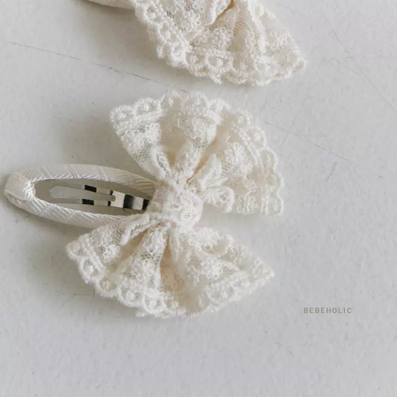 Bebe Holic - Korean Baby Fashion - #babywear - Ribbon Hairpin - 11