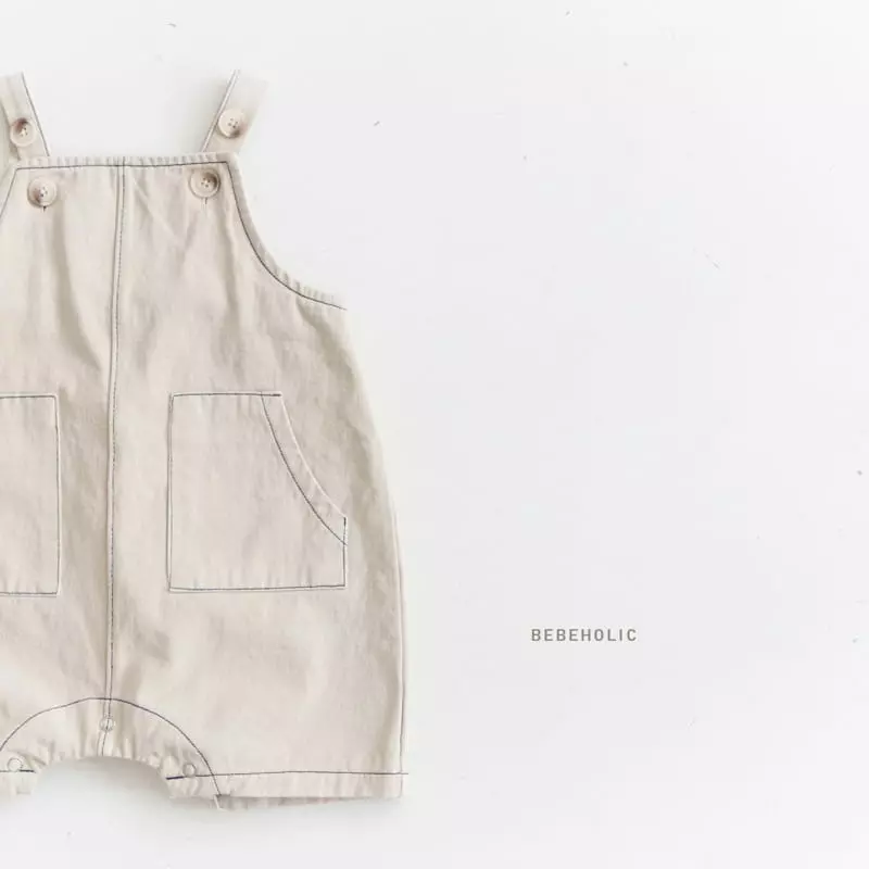 Bebe Holic - Korean Baby Fashion - #onlinebabyboutique - Two Two Dungarees Bodysuit - 10