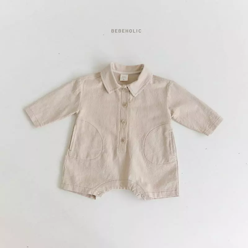 Bebe Holic - Korean Baby Fashion - #onlinebabyboutique - Misty Collar Bodysuit - 5