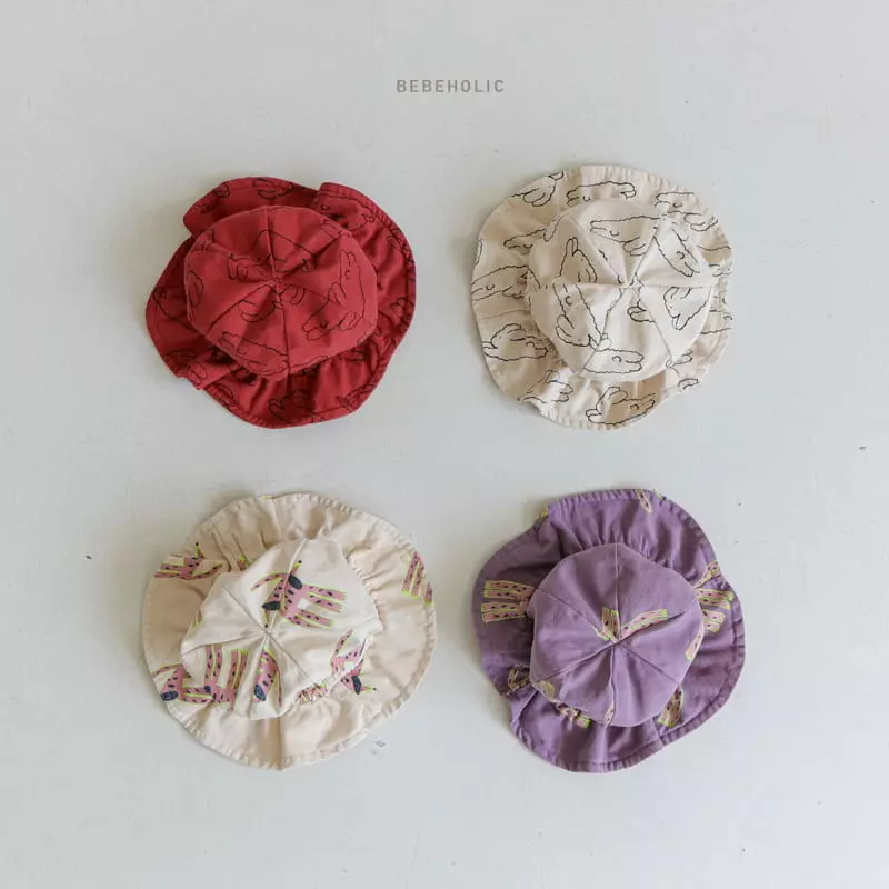 Bebe Holic - Korean Baby Fashion - #onlinebabyshop - Zoo Bucket Hat - 7