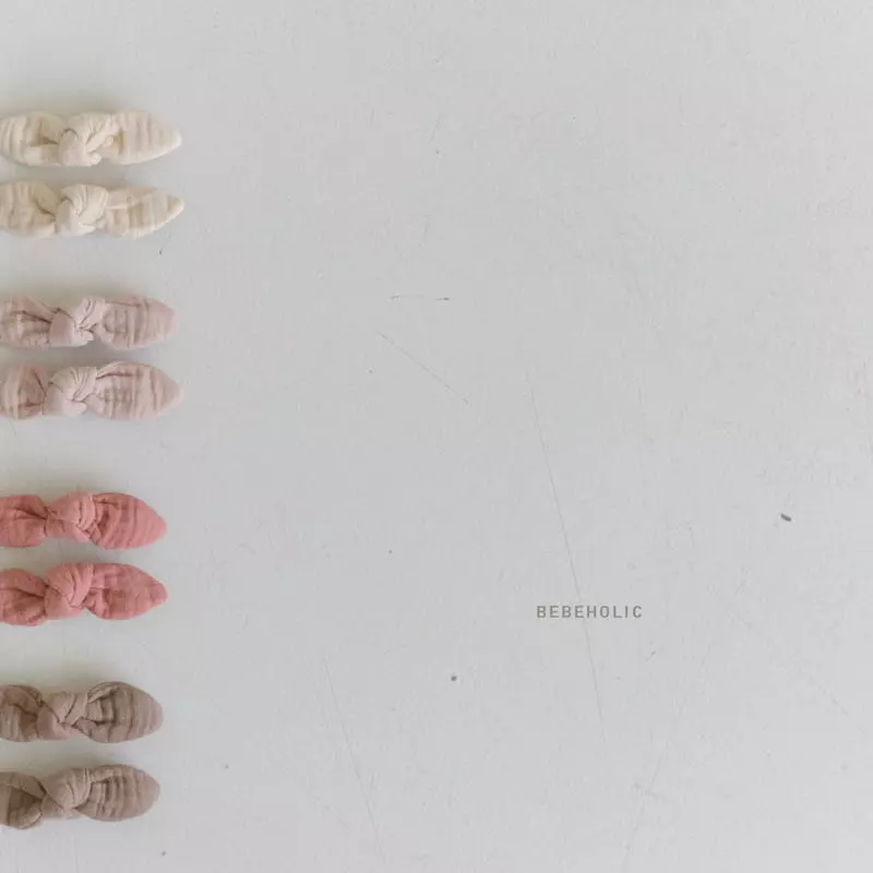 Bebe Holic - Korean Baby Fashion - #onlinebabyshop - Twist Hairpin Set