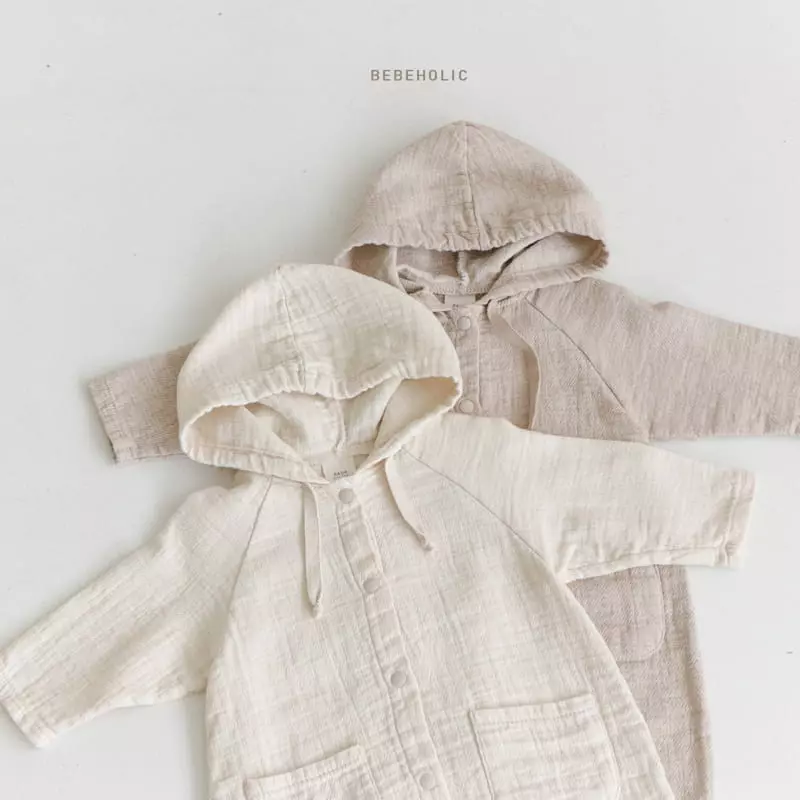 Bebe Holic - Korean Baby Fashion - #smilingbaby - Hoody Bodysuit