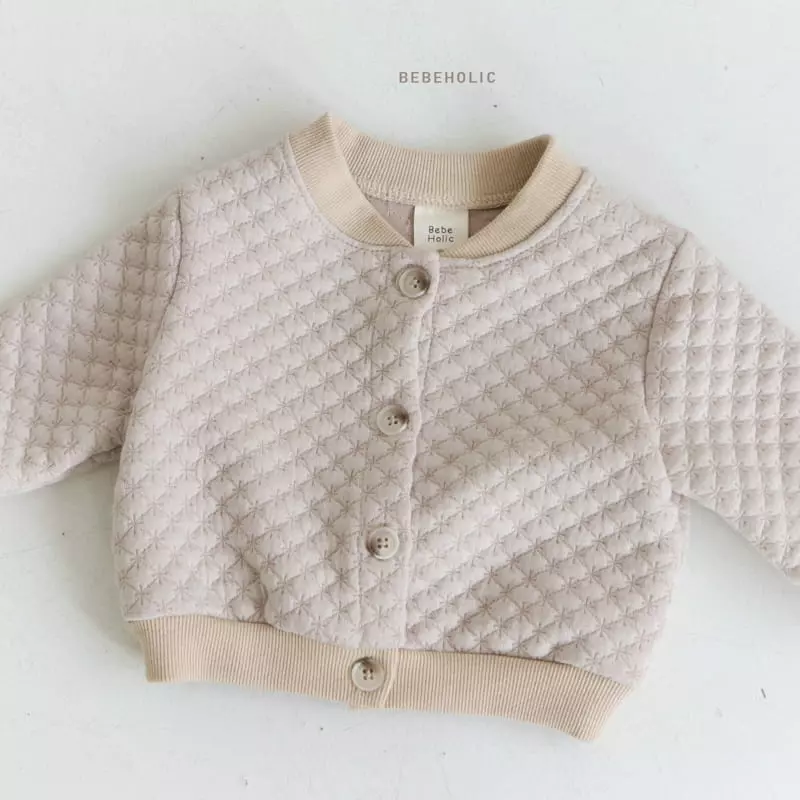 Bebe Holic - Korean Baby Fashion - #onlinebabyshop - Snow Flower Cardigan - 4