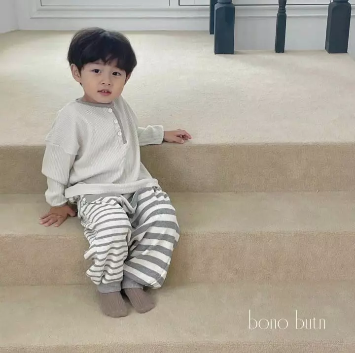 Bonobutton - Korean Children Fashion - #childrensboutique - Gridiron Grill Tee - 6