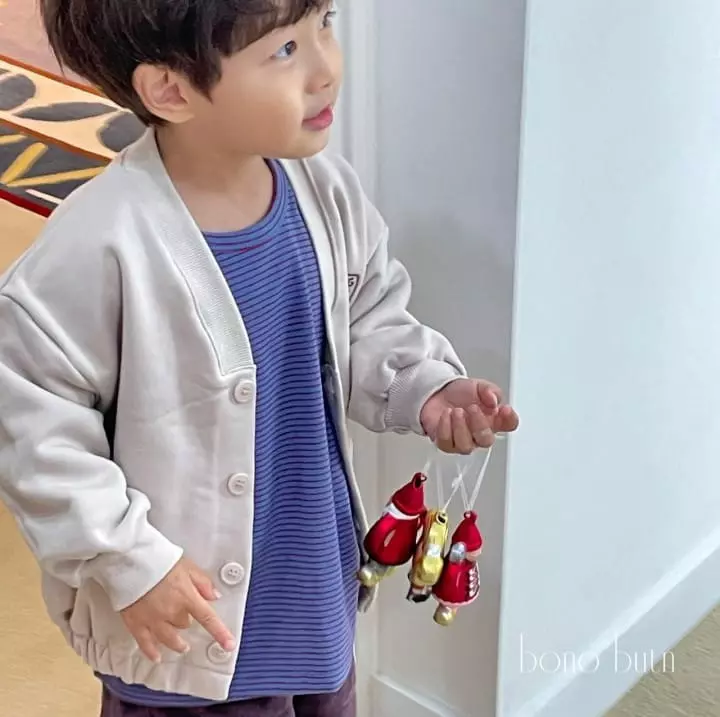 Bonobutton - Korean Children Fashion - #fashionkids - Fishcake Soup Cardigan - 5