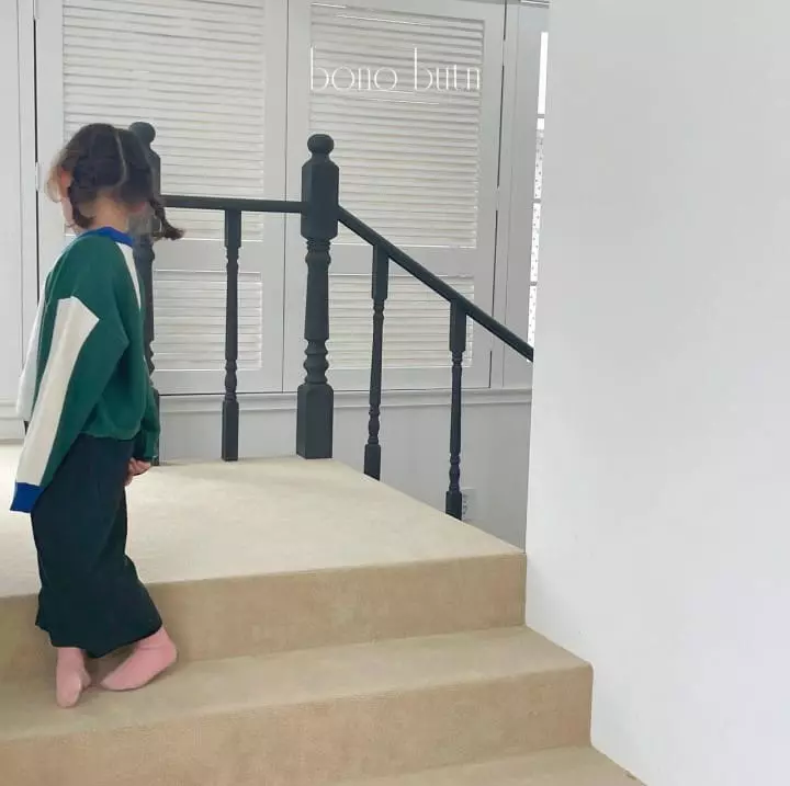 Bonobutton - Korean Children Fashion - #kidzfashiontrend - Firewood Knit Tee - 11