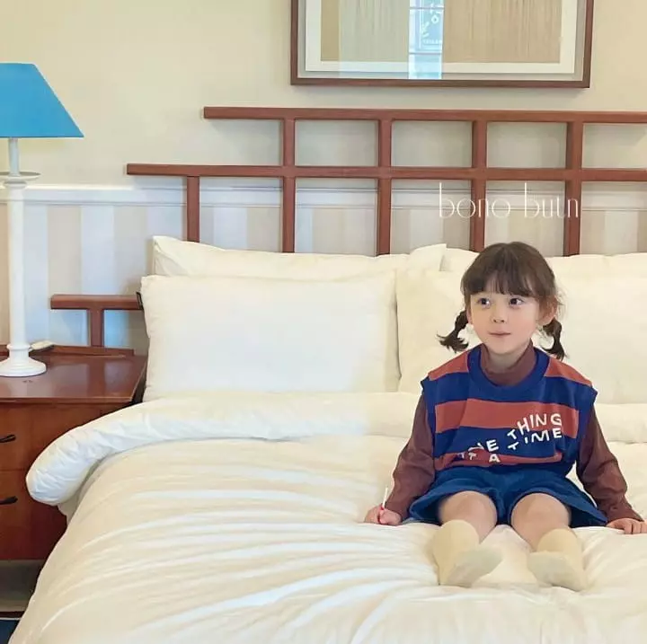 Bonobutton - Korean Children Fashion - #magicofchildhood - Leave Tee - 2