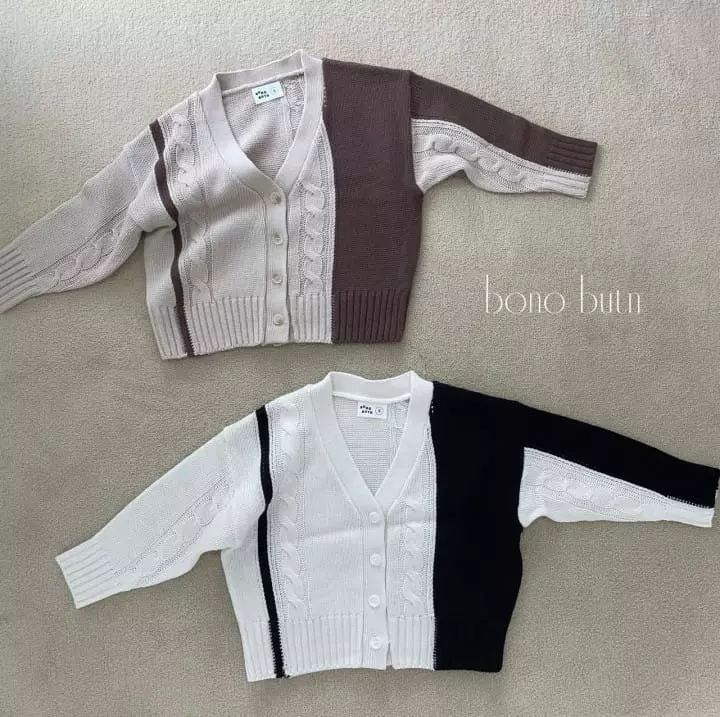 Bonobutton - Korean Children Fashion - #magicofchildhood - Pusil Pasta Cardigan