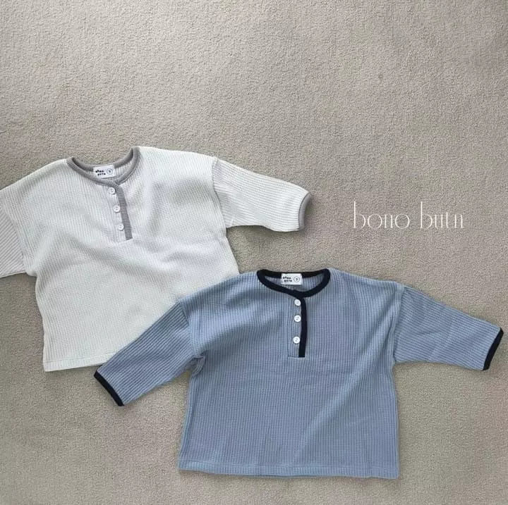 Bonobutton - Korean Children Fashion - #prettylittlegirls - Gridiron Grill Tee