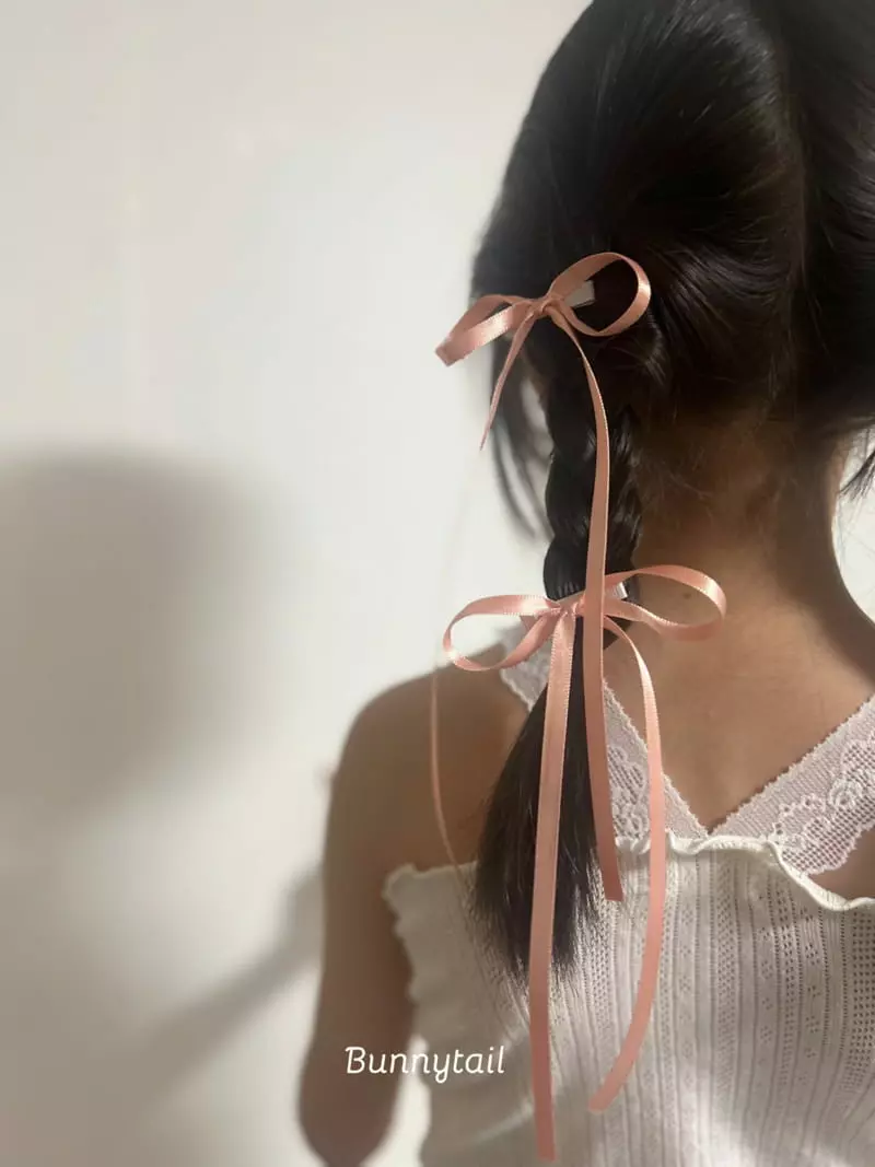 Bunnytail - Korean Baby Fashion - #smilingbaby - satin Hairpin 2 Set - 8